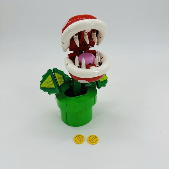 Complete! LEGO Super Mario 71426 Piranha Plant. No Box. No Instructions - Picture 2 of 10